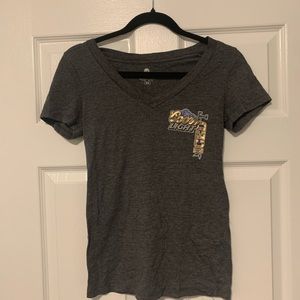 Gray coors light iced’t tee